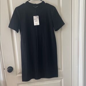 Black Short Sleeve Dress